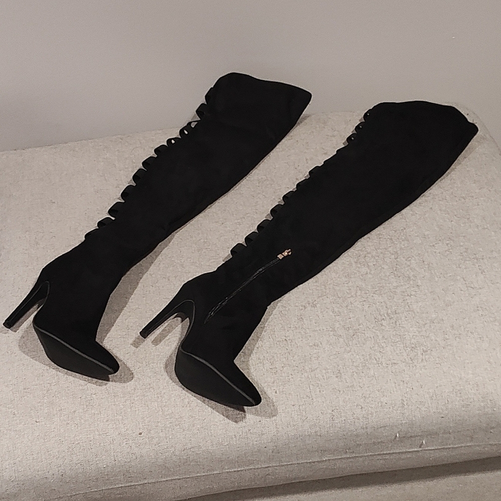 Thigh high boots